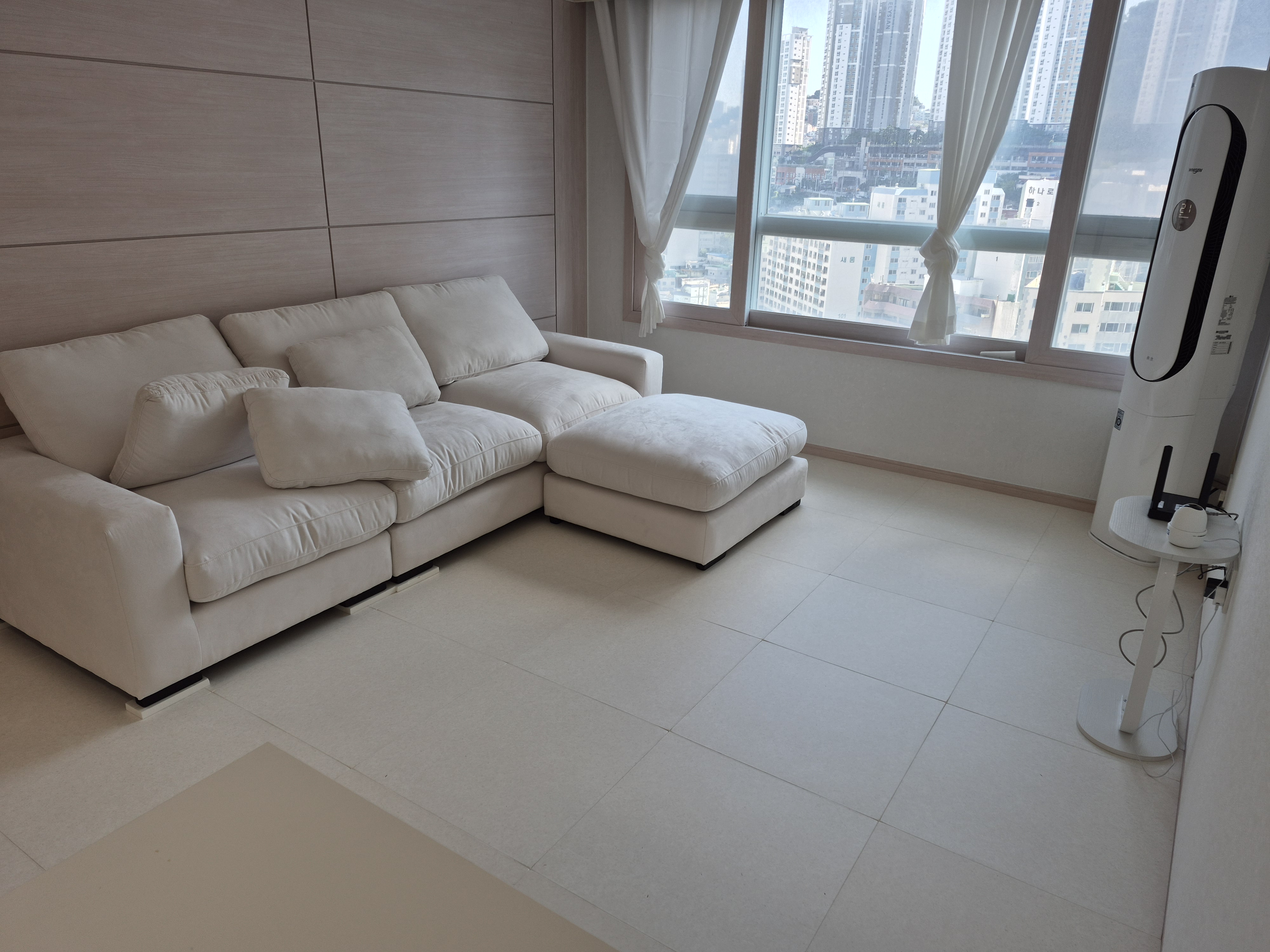 거실 공간 시공